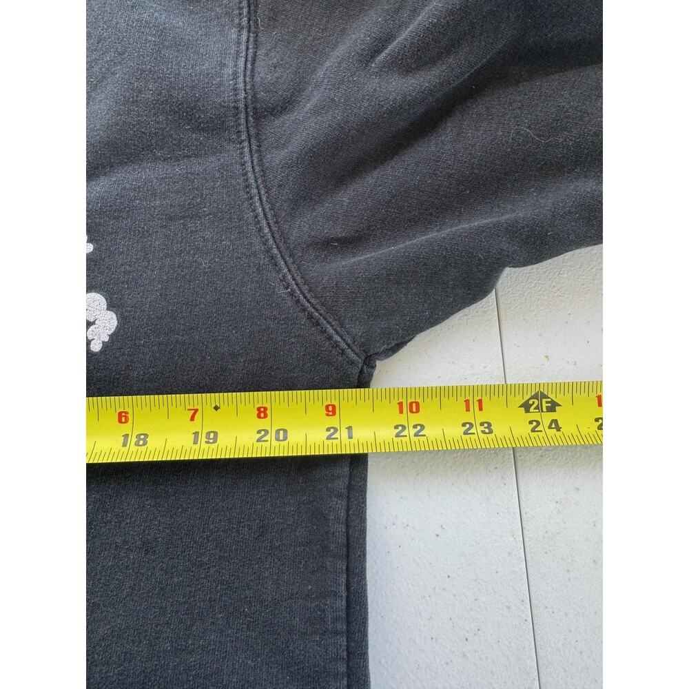 ARTISTICREATION Sweatshirt Mens XL Black Smoke Strong Cartoon Graphic Fleece - Picture 4 of 7